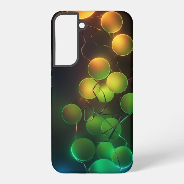 abstract background samsung galaxy s22+ case (Back)