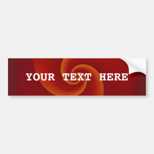 Abstract Background Spirals soft III Bumper Sticker
