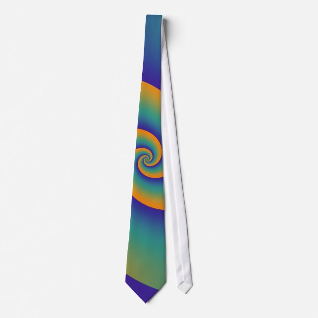 Abstract Background Spirals soft V Tie (Front)