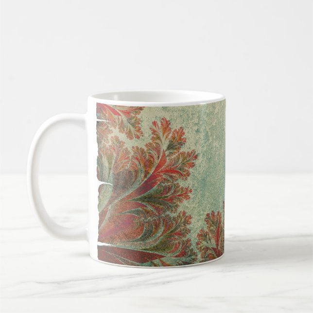 Abstract background template coffee mug (Left)