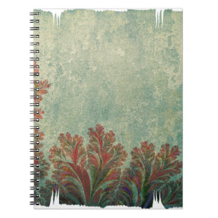 Abstract background template notebook