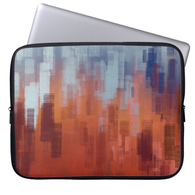 Abstract background texture. 2d illustration. Expr Laptop Sleeve (Front)