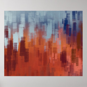 Abstract background texture. 2d illustration. Expr Poster