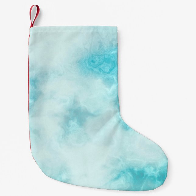 Abstract background texture design small christmas stocking (Front)