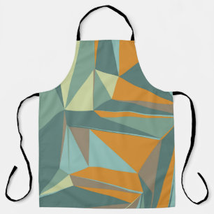 Abstract background with colorful trianglesabstrac apron