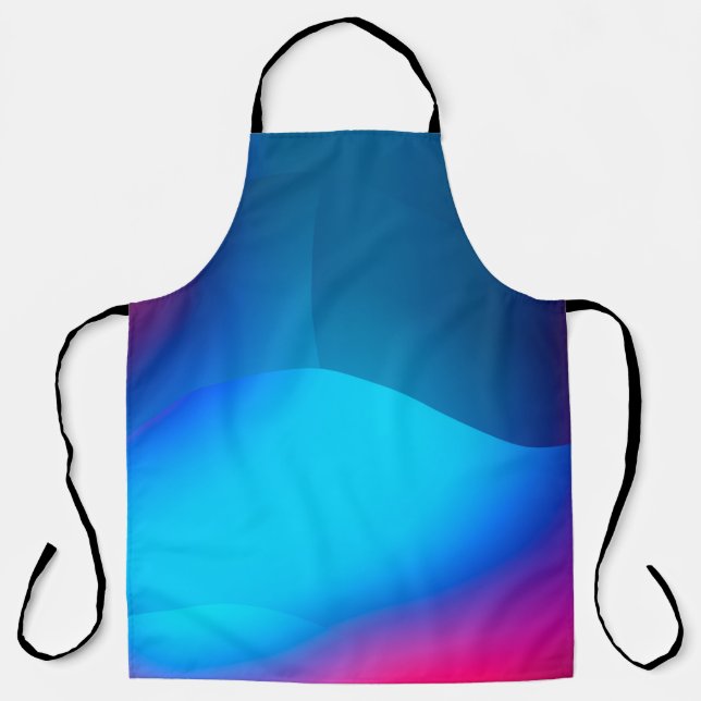 Abstract background with colourful gradient. Vibra Apron (Front)