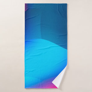Abstract background with colourful gradient. Vibra Bath Towel