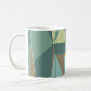 Abstract background with colourful trianglesabstra coffee mug