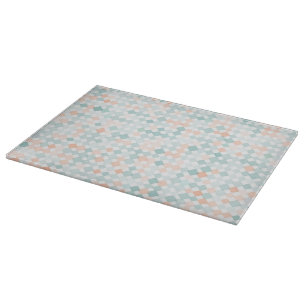 Abstract background with mixed small spots cutting board