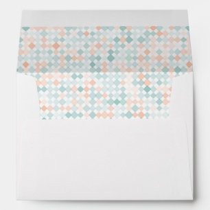 Abstract background with mixed small spots envelopes
