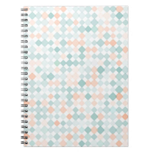 Abstract background with mixed small spots notebook