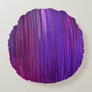 Abstract background with thin purple vertical line round cushion