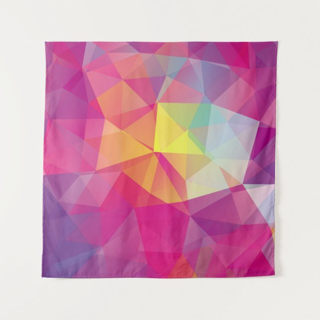 Abstract backgroundbackground,hipster,color,funk,o tapestry (Front)