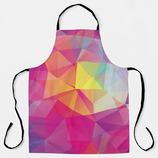 Abstract backgroundbackground,hipster,colour,funk, apron (Front)