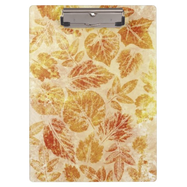 Abstract backgrounds, watercolor, leaves clipboard (Front)
