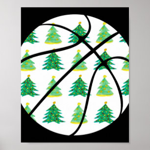 Abstract Basketball Design - Motivational Sports - Poster