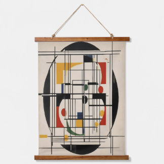 Abstract Bauhaus Geometric Modern Minimalist Art Hanging Tapestry