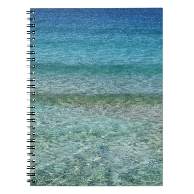 Abstract Beach Background 42 Notebook (Front)