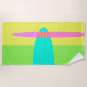 Abstract Beach Towel