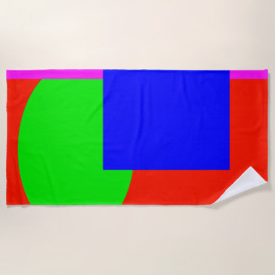 Abstract Beach Towel