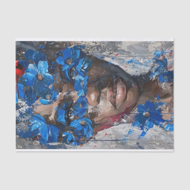 Abstract Beauties1 Tissue Paper (Front)