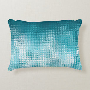 Abstract beautiful blue elegant background decorative cushion