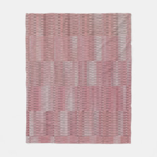 Abstract beautiful vintage elegant shapes fleece blanket