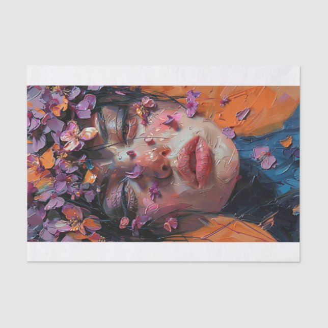 Abstract Beauty11 Tissue Paper (Front)