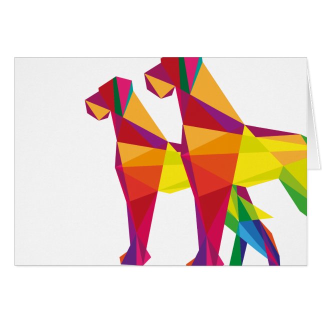 Abstract big dog (Front Horizontal)