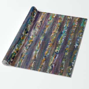 Abstract Birch Trees Wrapping Paper