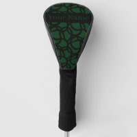 Abstract Black and Green Pattern Personalised