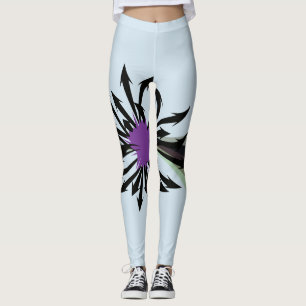 Abstract Black Arrows Leggings
