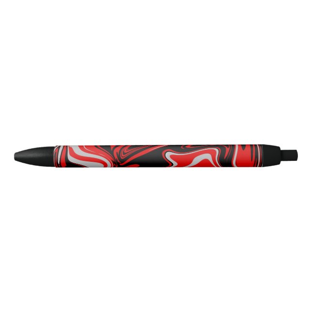 Abstract Black Ink Pen (Front)