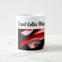 Abstract Black & Red Collection Bold Modern Desig-