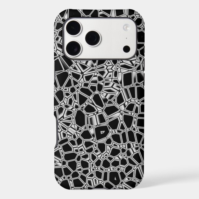 Abstract Black White Kryptonite (Back)