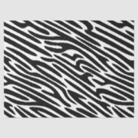 Abstract Black & White Zebra Pattern