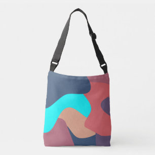 Abstract Blobs  Crossbody Bag