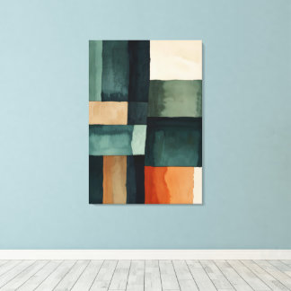 Abstract Blocks Canvas Print