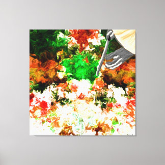 Abstract Bloom Canvas Print
