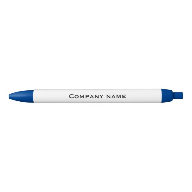 Abstract Blue and White Professional Pen (Front)