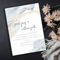 Abstract Blue Beige Sea Sand Beach Couples Shower