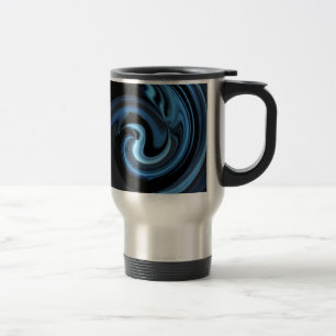 Abstract Blue Bird *personalise* Travel Mug