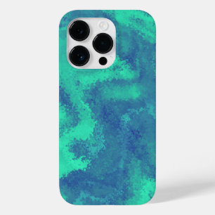 Abstract Blue Green Diffusion Case-Mate iPhone 14 Pro Case