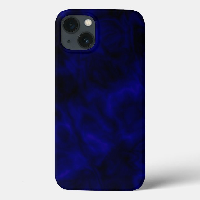 Abstract Blue iPhone Tough Case (Back)