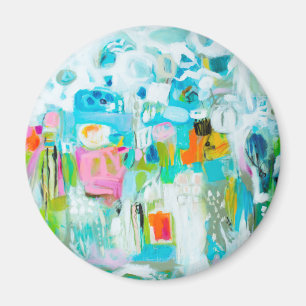 Abstract Blue Magnet