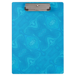 Abstract Blue Marble Personalised HP Lap Clipboard