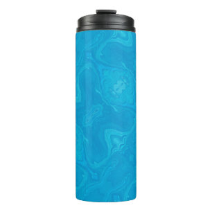 Abstract Blue Marble Personalised HP Lap Thermal Tumbler