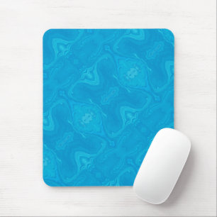 Abstract Blue Marble Personalised Mouse Pad