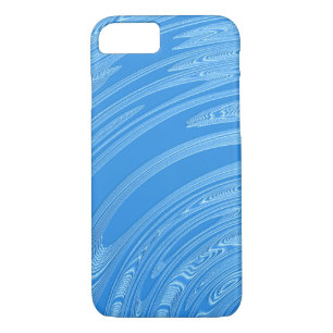 abstract blue metallic texture Case-Mate iPhone case