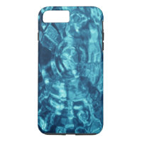 Abstract Blue Water Ripples
